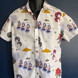 Hawaiian Mens Short Sleeve Shirt